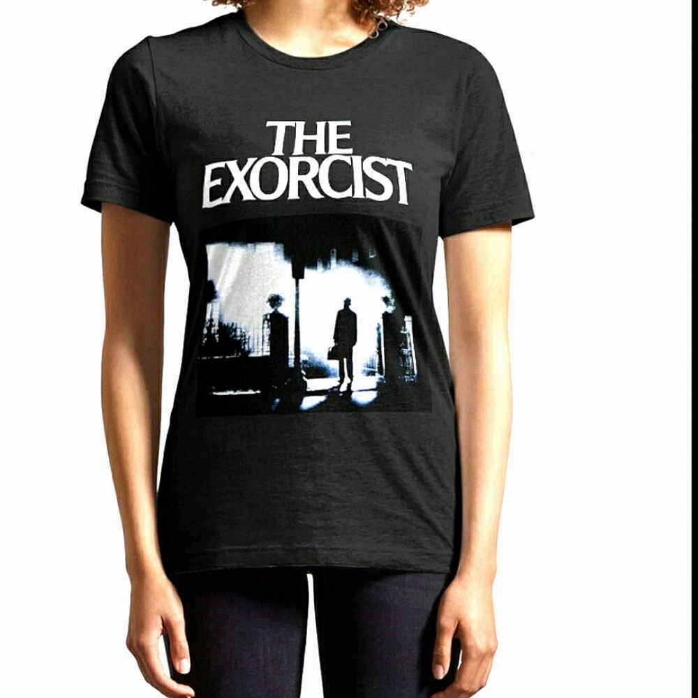 The Exorcist Black Graphic Tee